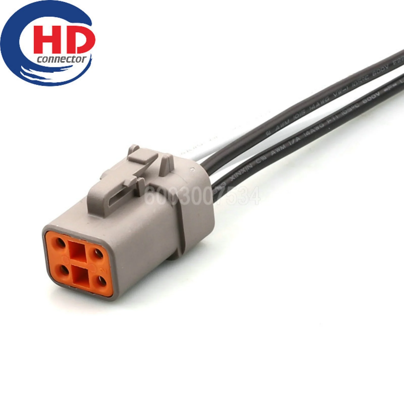 4 Pin Connector  Series  Unsealed Female Connector Cable Plug Motorcycle Electrical Harnesses Wiring Harness DTP06-4S/ATP06-4S