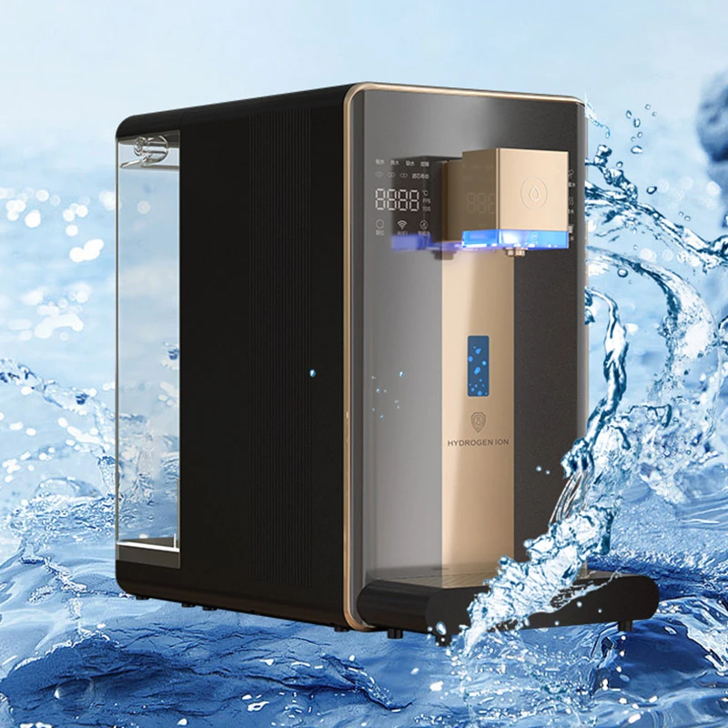 

Factory Direct Sell Household Hot And Cold Water Dispenser Purifier Filter Systemesktop Hydrogen-rich Water Dispenser