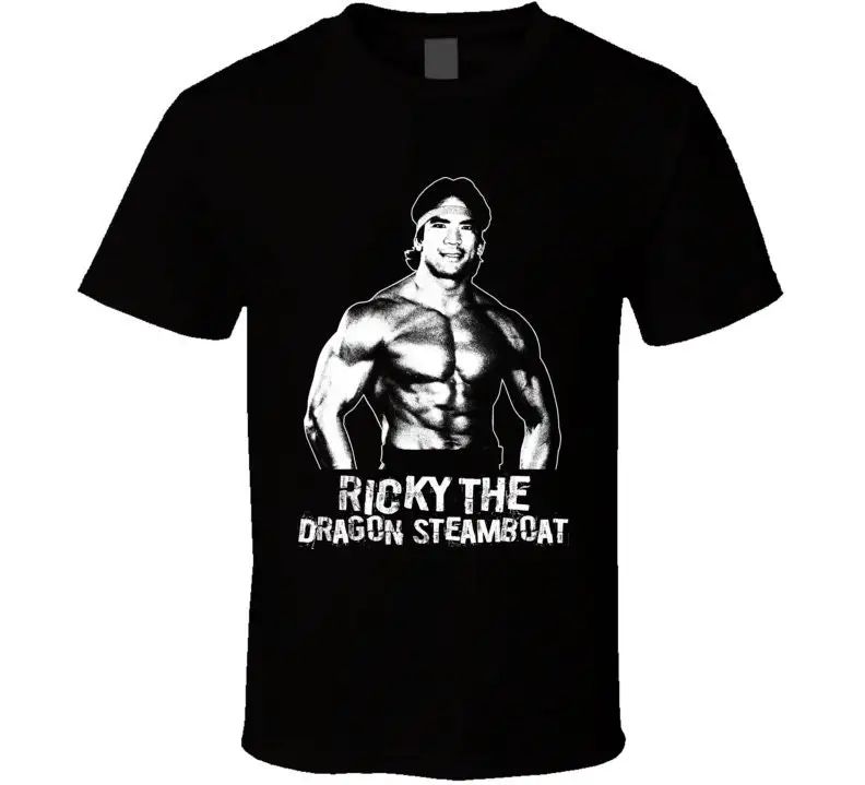 Ricky The Dragon Steamboat Retro Legends Of Wrestling T Shirt