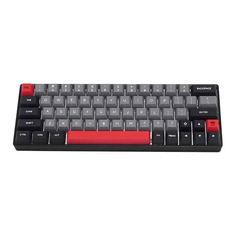 61 Keys Multi Color RGB Illuminated LED Backlit Wireless Programmable GK61s Mechanical Gaming Keyboard