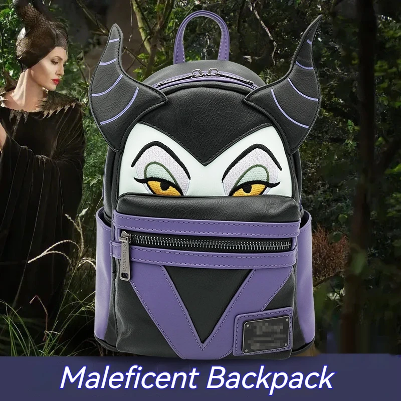 

Disney Maleficent Character Creative Backpack Printed Mini Children's Backpack Student Stationery Casual Backpack Christmas Gift