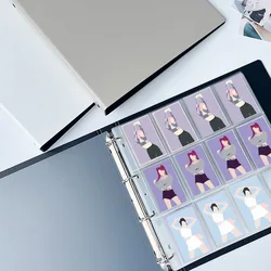 Photo Card Binder Kpop Photocards Holder Binder Large Capacity 3 inch Photo Album Sleeves Cover Idol Cards Collect Book 포토카드 바인더