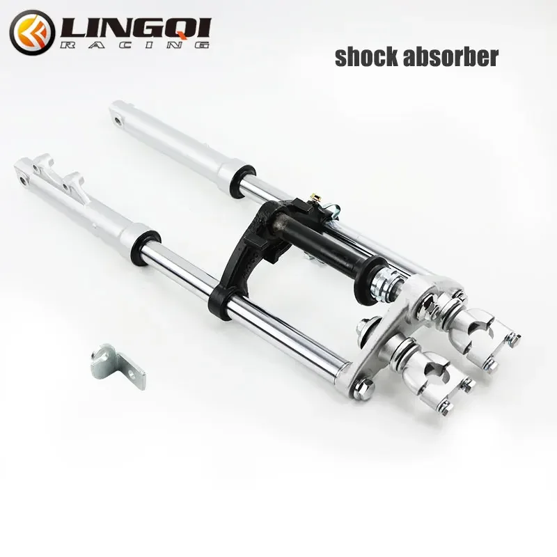 LING QI Motorcycle Front Fork Shock Absorber Triple Tree Mount Clamps Suspension Set	 For Off Road Pit Dirt Bike Accessories