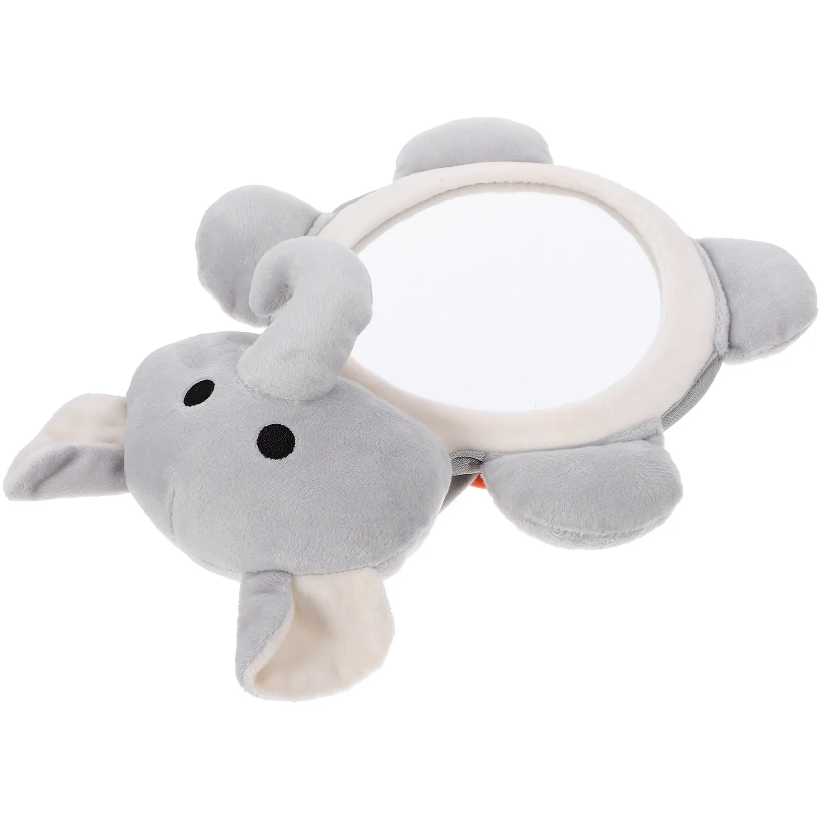 

Зеркало для наблюдения за ребенком в автомобиле, 1 шт., из небьющегося акрила, в мультяшном стиле, компактное, портативное, для безопасного обзора заднего хода