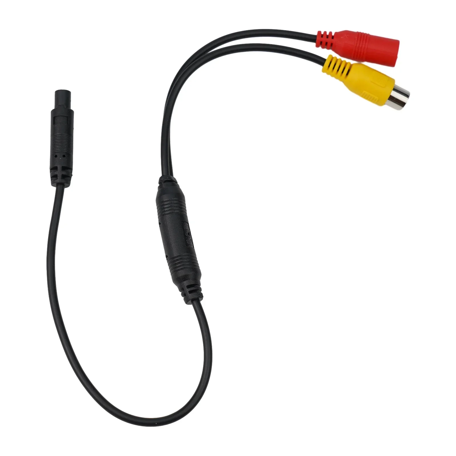 Car CVBS Male To 4 Pin Female Conversion Cable For Rear View Mirror DVR Parking Backup Camera Connection Cable