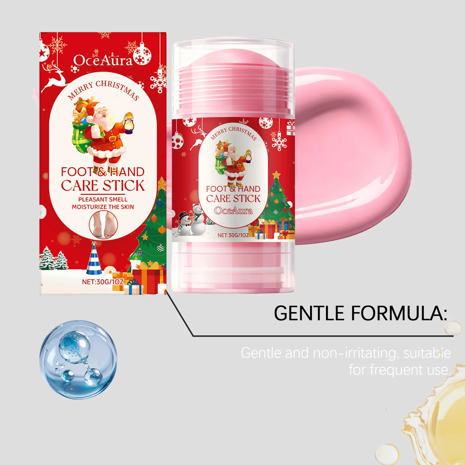 عيد الميلاد اليد كريم القدم إصلاح تليين الجافة متصدع مرطب دائم السفر ترطيب بلسم مغذي الخريف الشتاء هدية