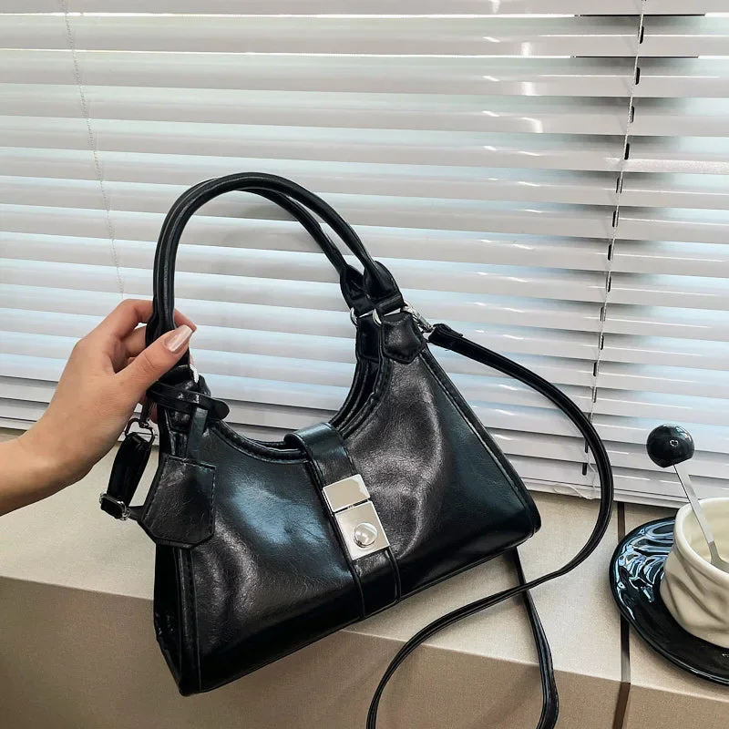 

New 2025! Water - Resistant Lock Bag - Vintage - inspired, Crossbody/Shoulder, All - Weather