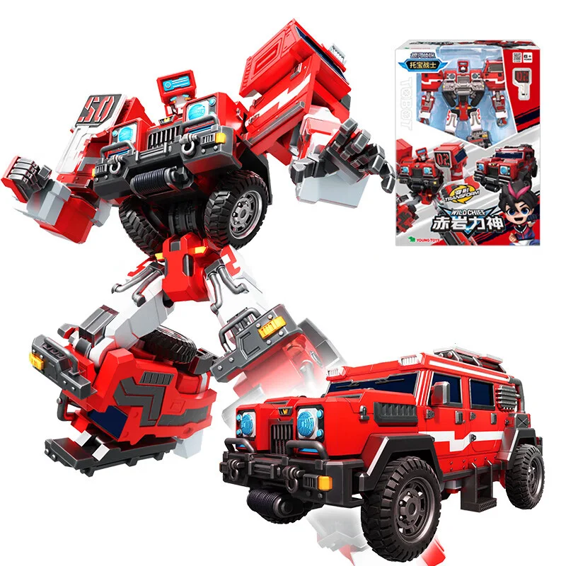

Galaxy Detectives Big Tobot Transformation Robot to Car Toy Korea Cartoon Brothers Anime Tobot Deformation Car Airplane Toys