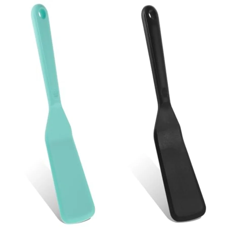 

2 Pcs Silicone rrow inny Spatula Thin Spatula Omelet Turner Long Heat Resistant Cooking Pancake Spatulas for Cooking Egg Burger