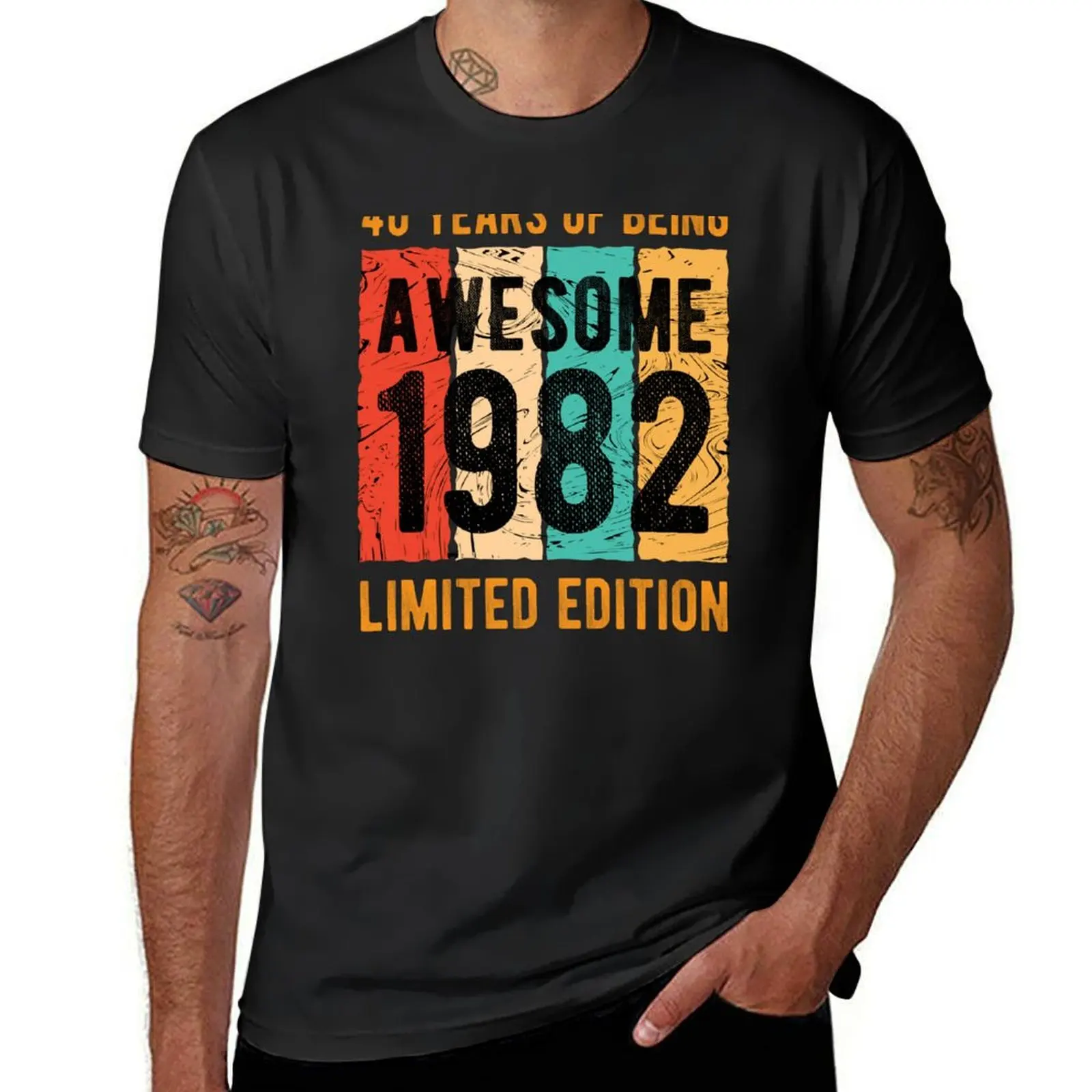 

40 years of being awesome 1982 limited edition,Made In 1982 Limited Edition 40 Years Of Being Awesome T-Shirt