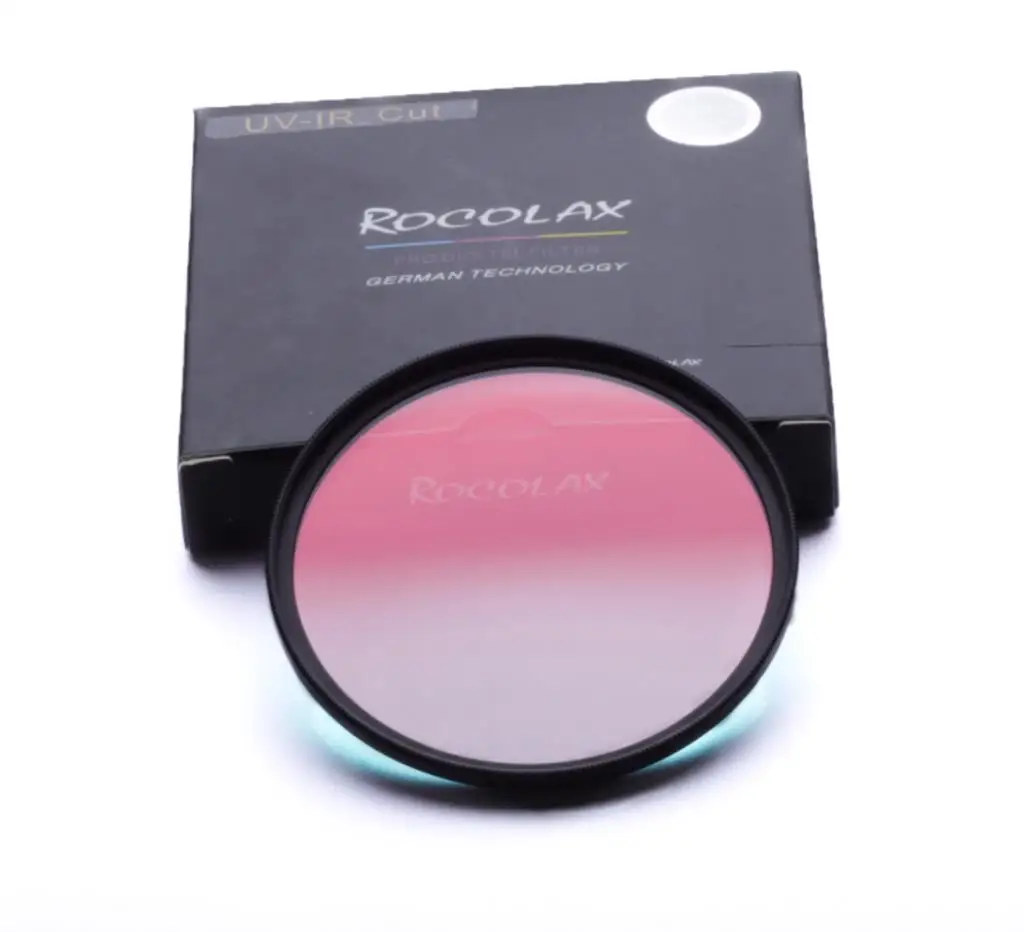 370-670nm 400-700nm UV IR Cut Infrared Lens Filter for 25 30 37 39 40 40.5 43 46 49 52 55 58 62 67 72 77 82 mm dslr camera