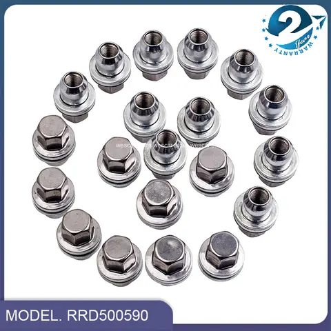 랜드로버 레인지로버용 합금 휠 러그 너트, L322 2006-2012 디스커버리 MK3 MK4 III IV 22mm RRD500590 RRD500510 LR068126, 20 개 랜드로버 레인지로버용 합금 휠 러그 너트, L322 2006-2012 디스커버리 MK3 MK4 III IV 22mm RRD500590 RRD500510 LR068126, 20 개