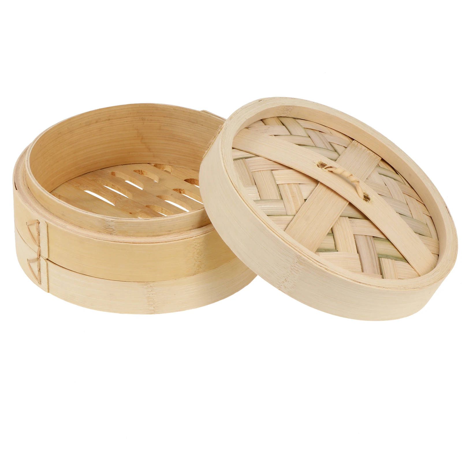 

Bamboo Steamer Tier Multi-Functional Steamer Multi-functional Kitchen Food Cooker Rice Eggs Potatoes Corn