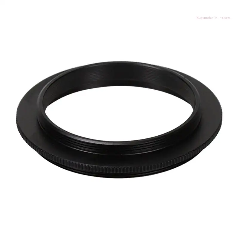 อะแดปเตอร์ที่สะดวกสำหรับ M48 M54 วงแหวนอะแดปเตอร์ด้ายสีดำสำหรับกล้องกล้องจุลทรรศน์