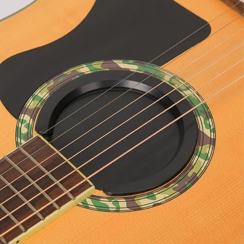 

Silicone Acoustic Guitar Soundhole Cover Guitar Feedback Busters Enduring