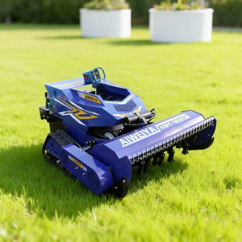 

Customized Upgraded Remote Control Flail Lawn Mower – High Cost-Effective Grass Cutter for Sale