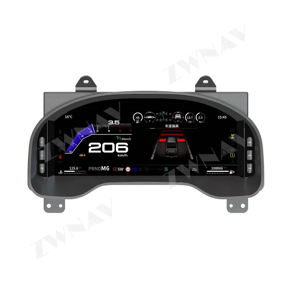 

Digita Cluster Car Odometer For Toyota Tundra 2014-2020 Car Meter Screen Dashboard Indash Media Head Unit Multimedia Player-