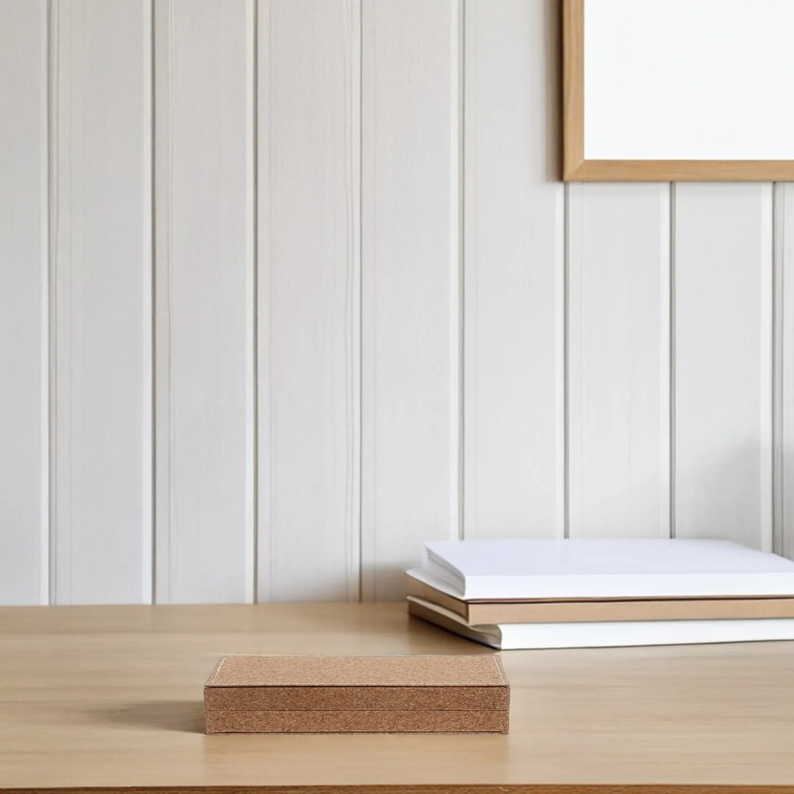 

Soft Wood Pen Case Premium Cork Material Single Pen Holder for Writing Tools Portable Protective Business Office Accessory