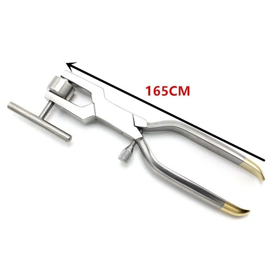 Stainless Steel  Implant Bone Crushing Forceps Mill Bone Morselizer Dental Instruments