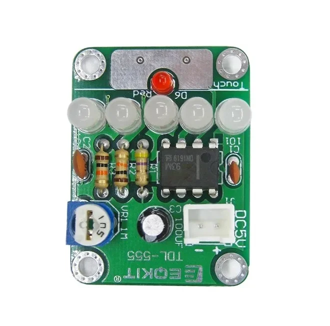 DIY ajustável toque LED Light Kit, Delay Lamp, produção de peças eletrônicas, DC 5V, 3s para 130s