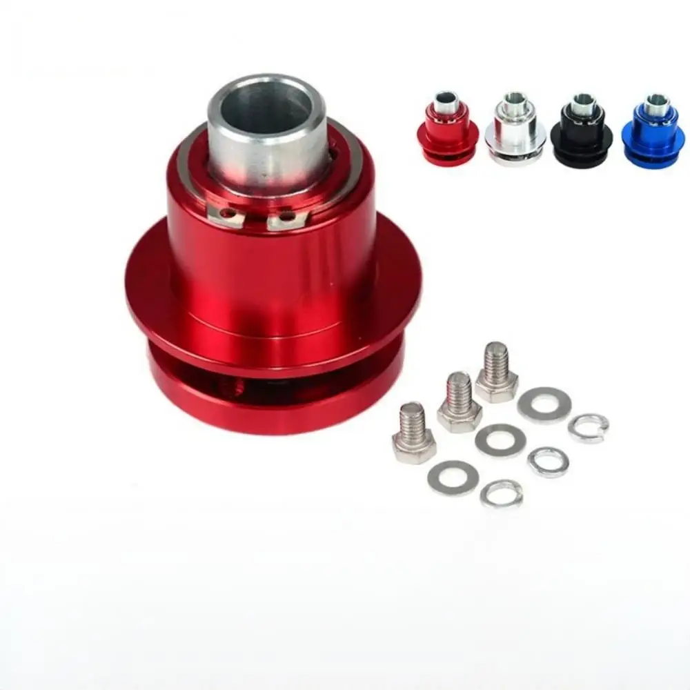 

360-Degree Steering Wheel Quick Release 3-Pin Disconnect Center 3/4 Car Modification Accessory for Vehicle