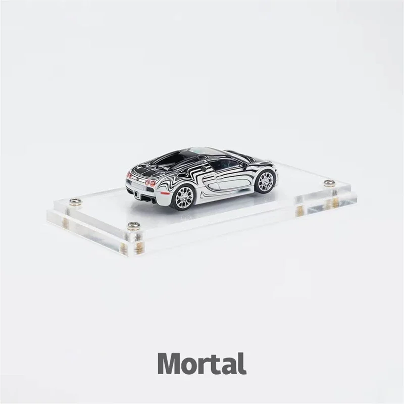 Mortal 1:64  Bugatti Ceramic Dragon black Blue white limited500  Diecast Model Car