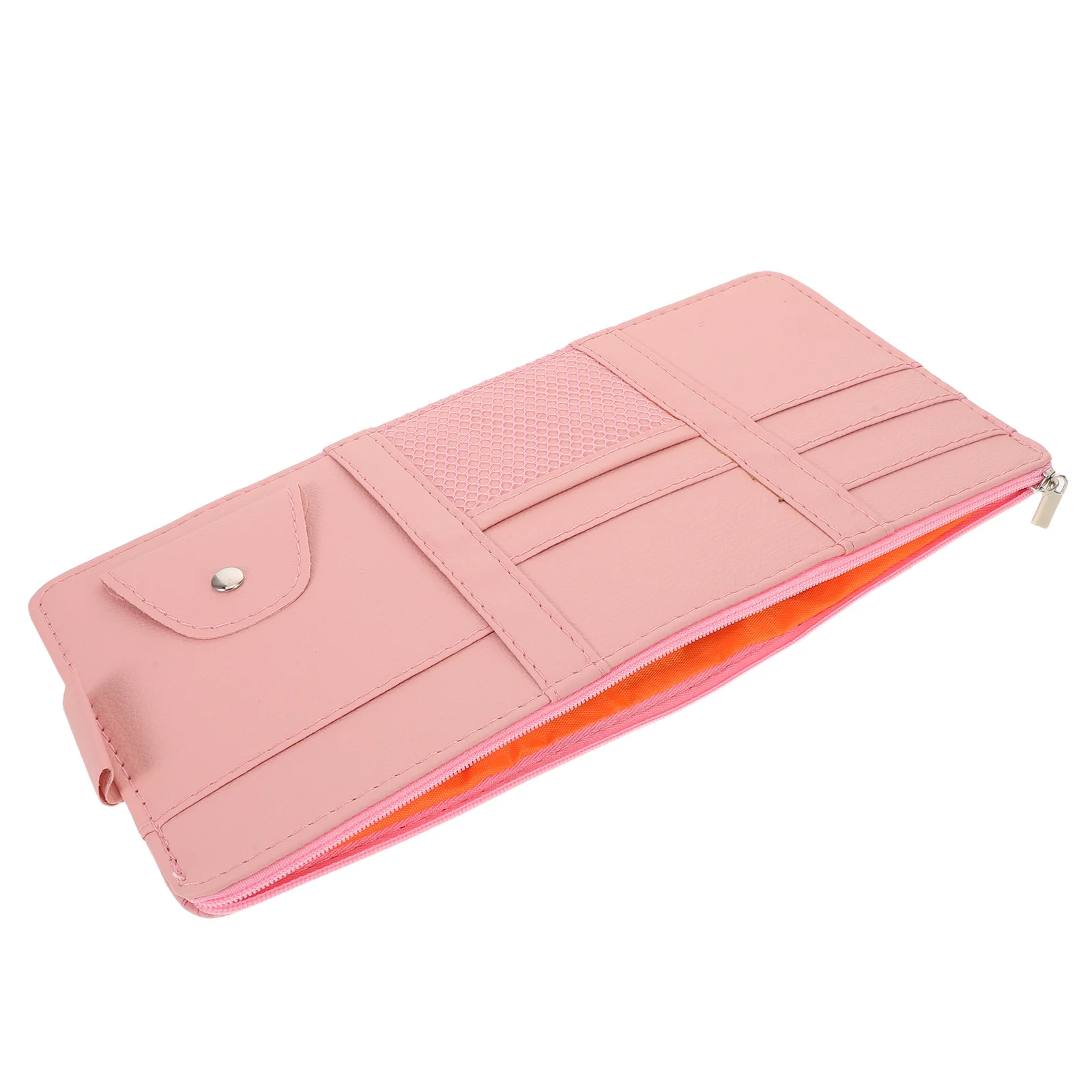 

Visor Clip Sunglasses Organizer Wallet Case Multi-pocket Holder Auto Pouch Card Interior