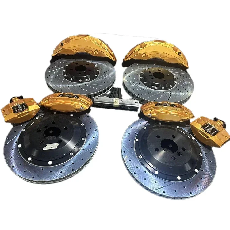

Sport Big Brake Kit Front 10 Rear 4 Pot Add Electronic Handbrake Caliper Forged Brake Calipers Ten Pots Disc 412mm 420mm