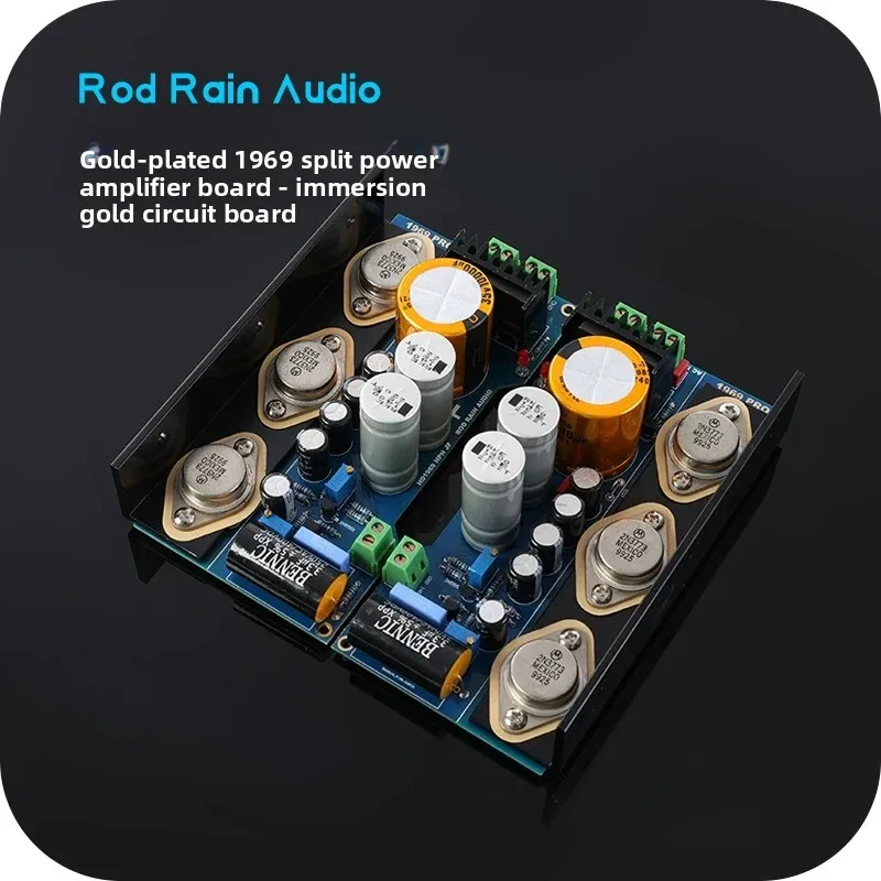 1969-gold-sealed-amplifier-board-amplifier-kit-symmetrical-small-class-a-diy-parts-gold-plated-board-mellow-sound