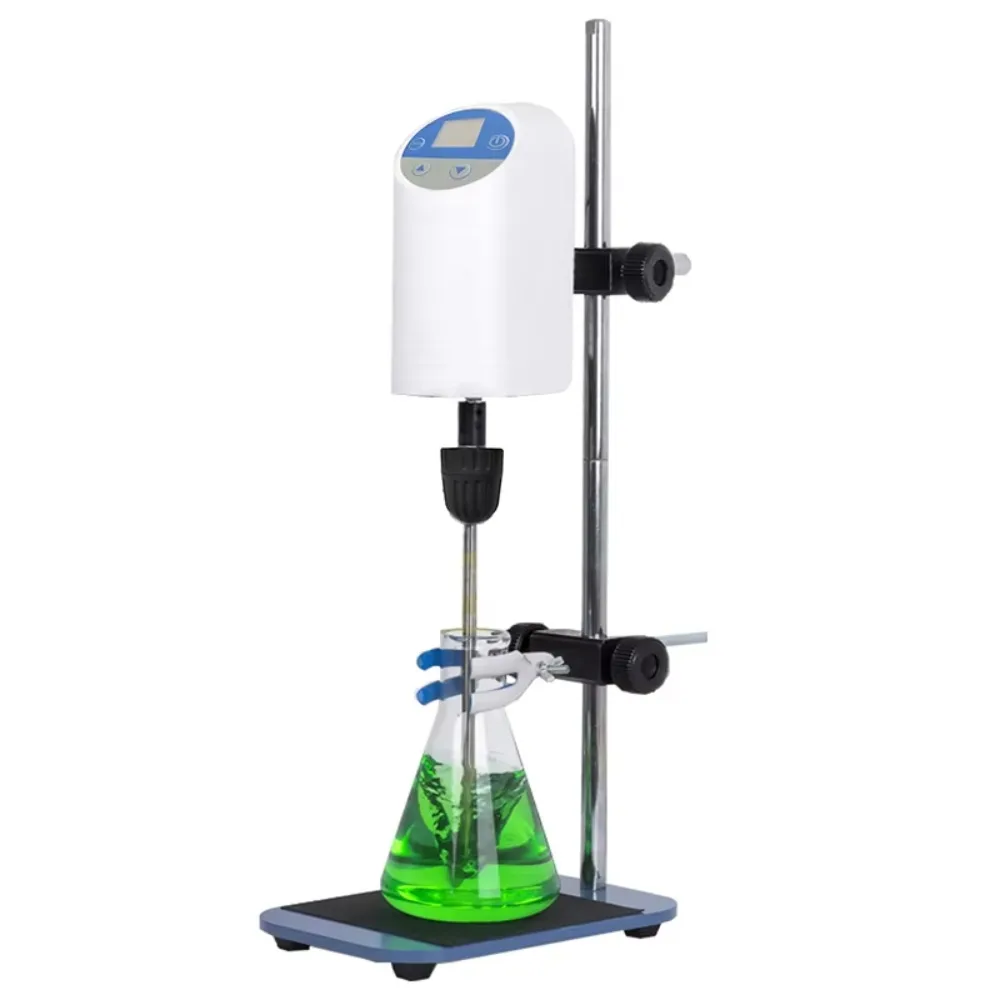 Small Laboratory Digital Display Constant Speed Timer Industrial Mixer,Cantilever High-power Electric Liquid Mixer;
