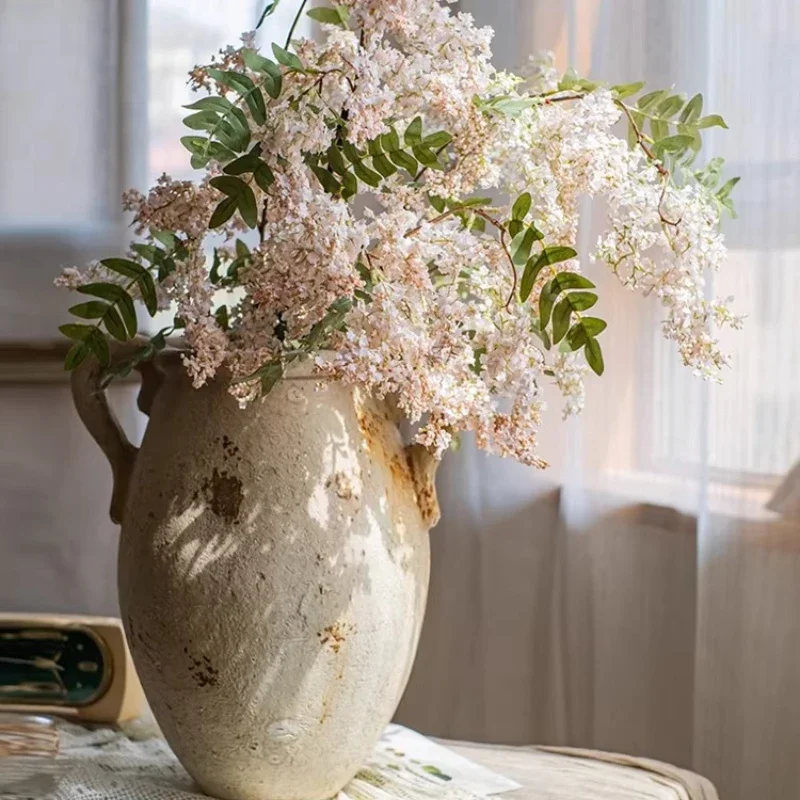 Artificial flower fake flower decoration living room arrangement decoration dining table dried advanced bionic