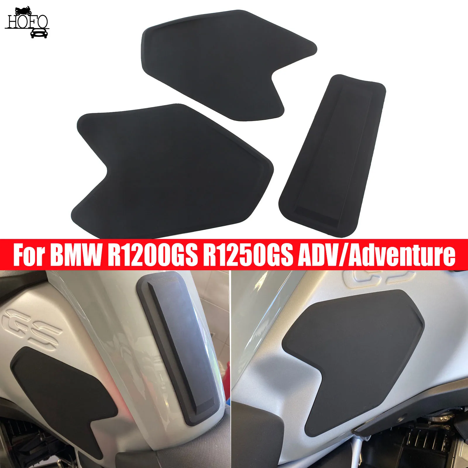 

Motorcycle Anti Slip Protection Stickers Tank Pad For BMW R1200GS ADV/Adventure 2014-2021 R1250GS ADV/Adventure 2018-2020