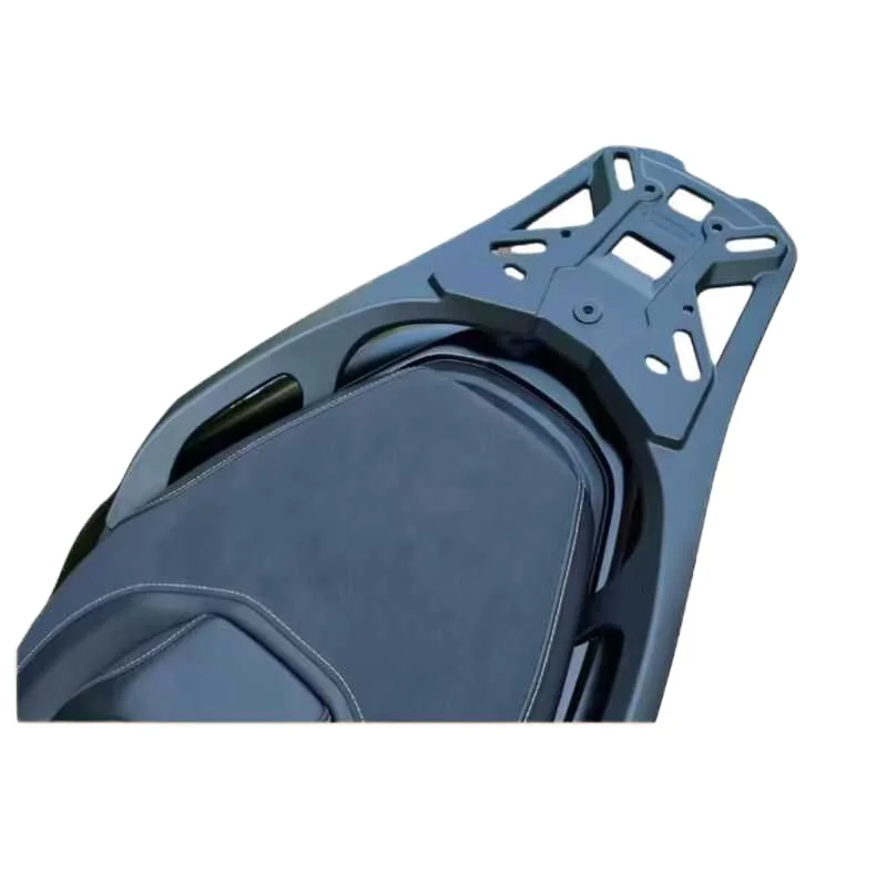 717hotfor suporte de prateleira traseira de liga de alumínio para yamaha tmax560 abs pc leve acessórios de modificação de cabeçote móvel de motociclet