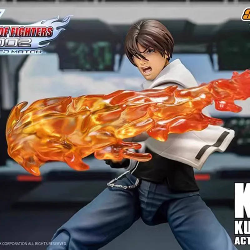 

In Stock Original STORM COLLECTIBLES The King of Fighters 2002 Kyo Kusanagi 1/12 Scale Action Figure