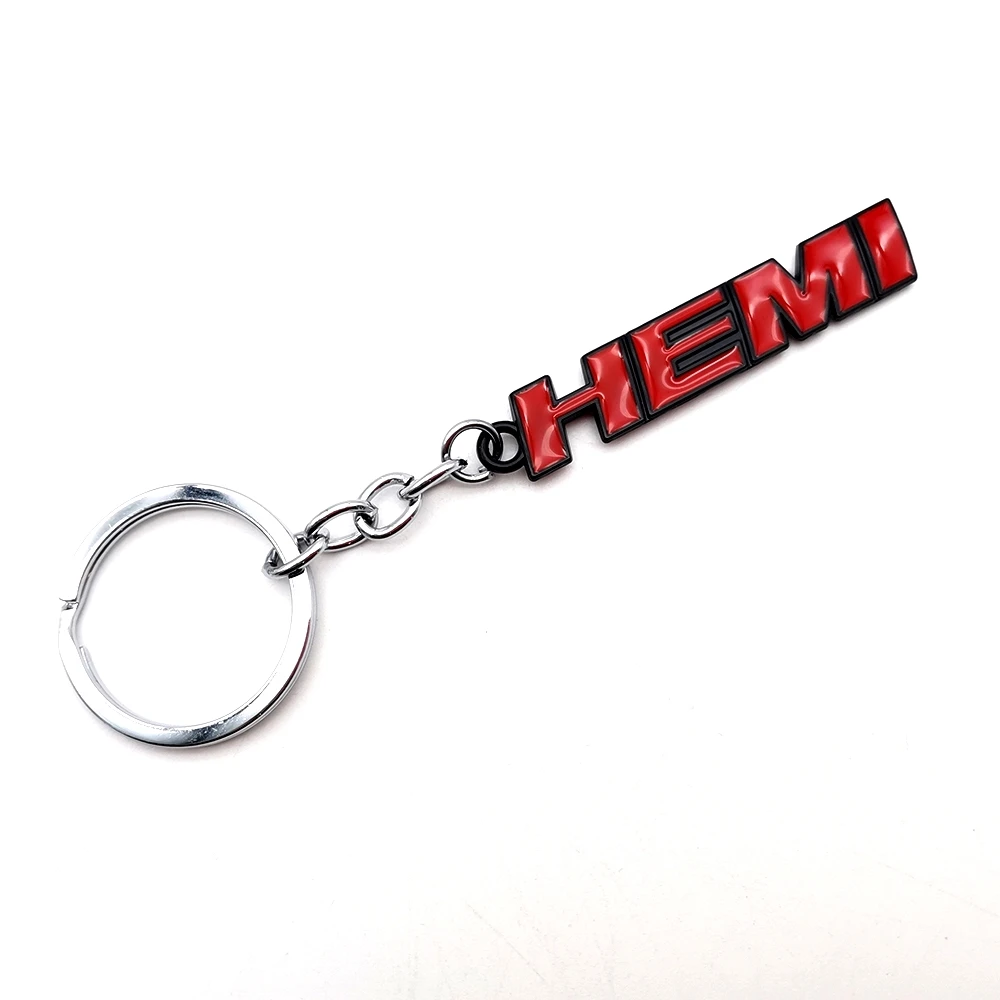 HEMI Car Racing Keychain Keyring Key Chain Ring Holder For Honda Racing Sport Odyssey City Civic Accord Crv Hrv FitSpirior