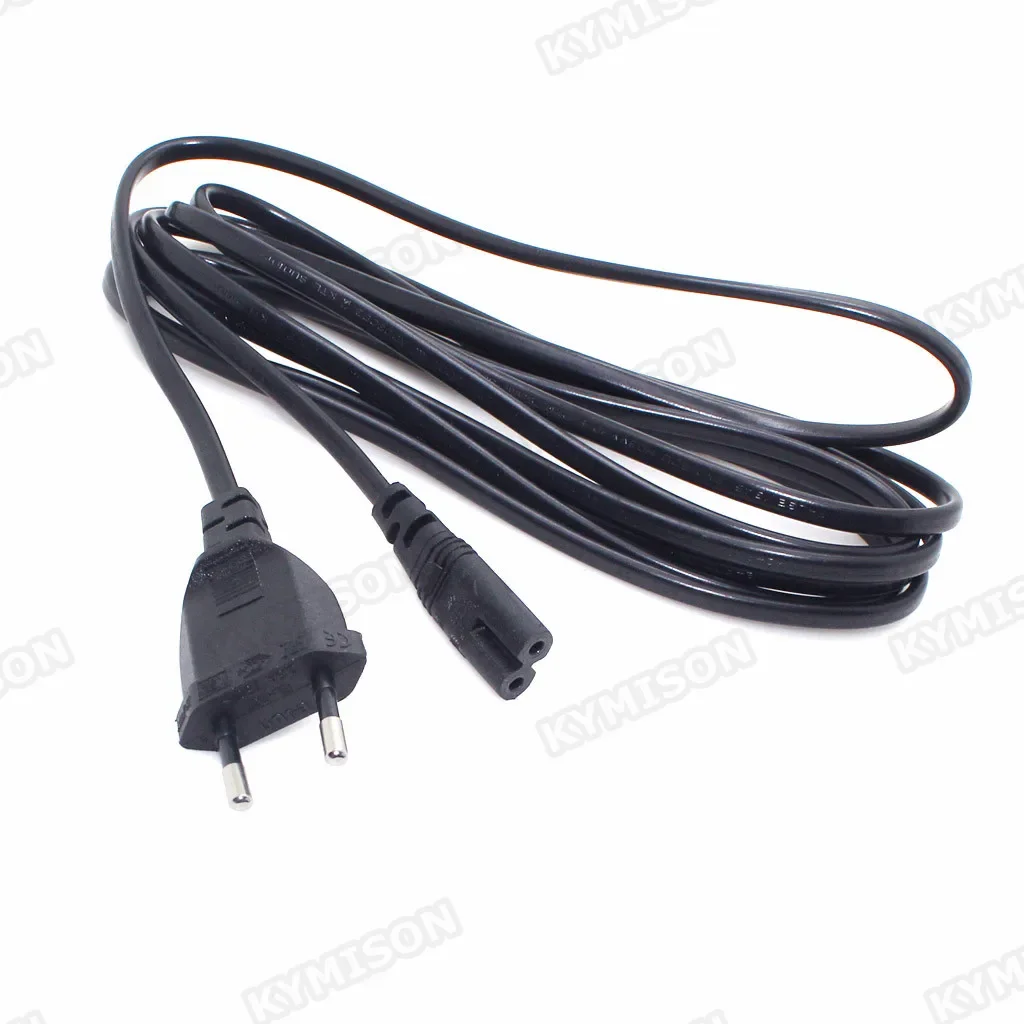 EU To IEC 320C C7 AC power cord Schuko CEE7/16 to C7  Firgure 8 Power lead cable for samsung Philips Sony LED TV 3m/5m