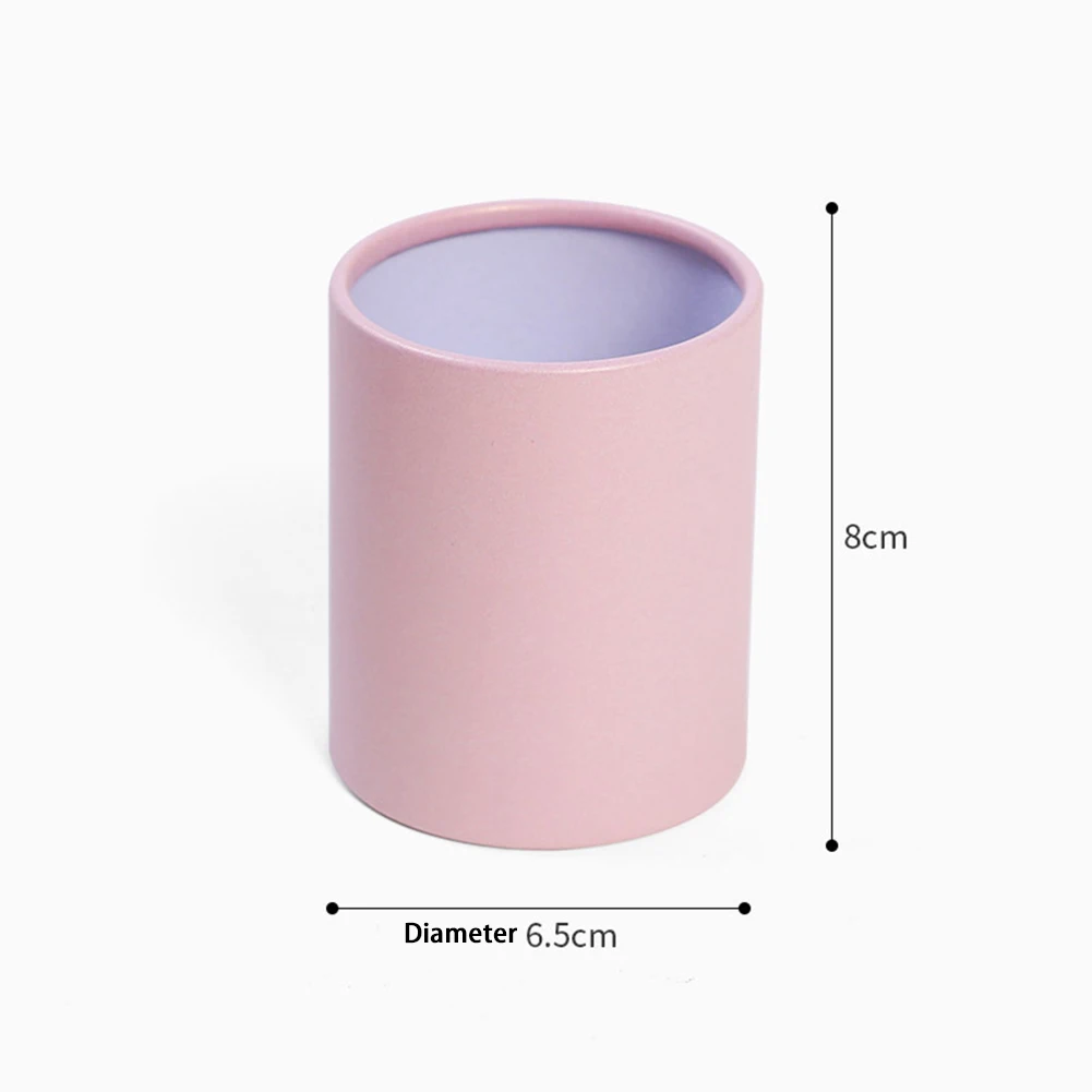 

New Practical Shop Home Office Mini Carton Paper Box Charming Look Convenient Flower Wrapping Mini Round Shape