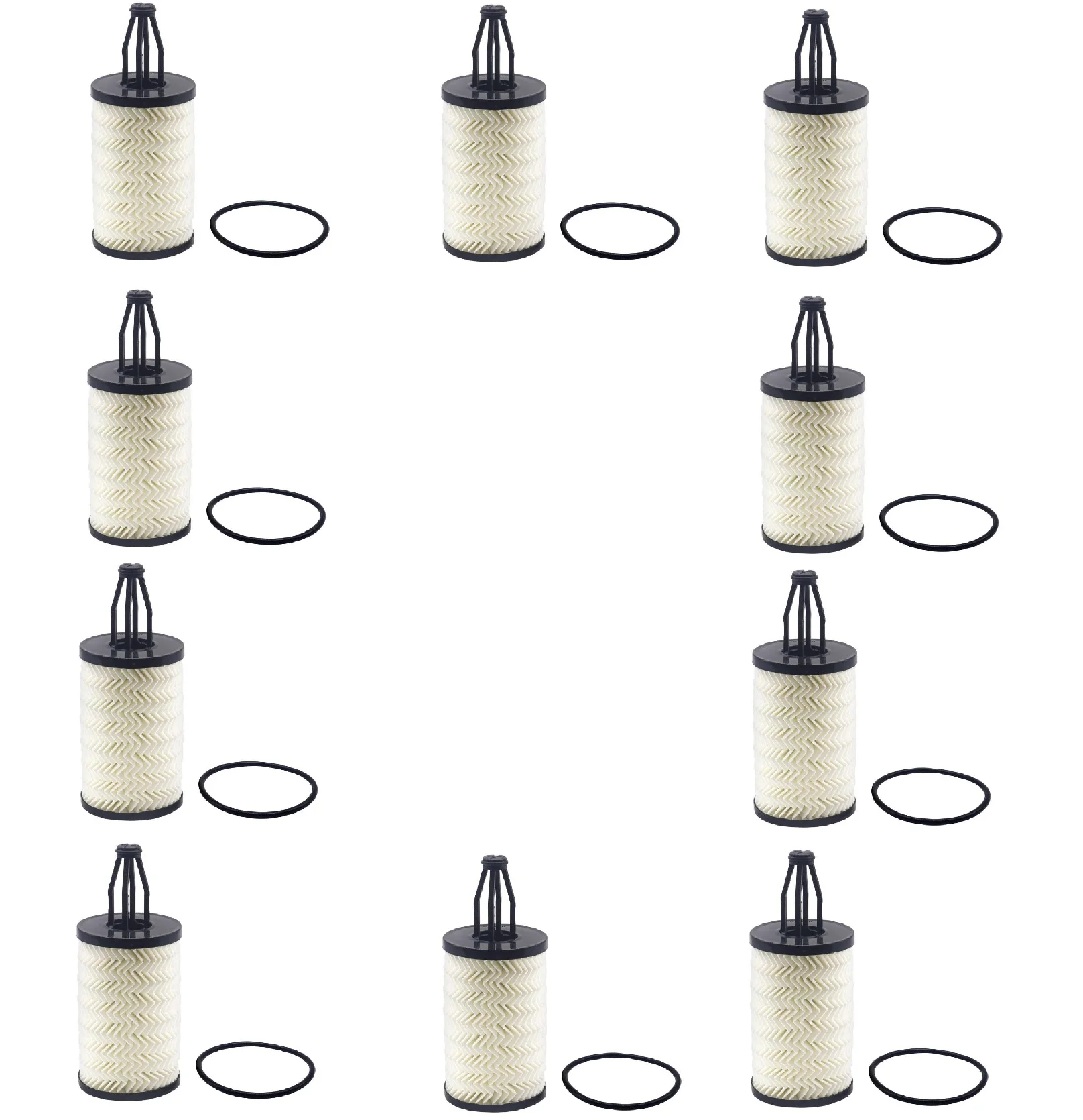 

10pcs Oil Filter For BENZ 2011-2012 C218-CLS350/CLS550 R172-SLK350 CGI S350 ML300/ML350 GL450 R350/R500 CL350/CL550 2761800009