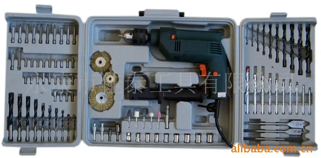 

Electric Tool Combo Kit Drill Set Power Tools 128-Piece for Home Repair and DIY Projects