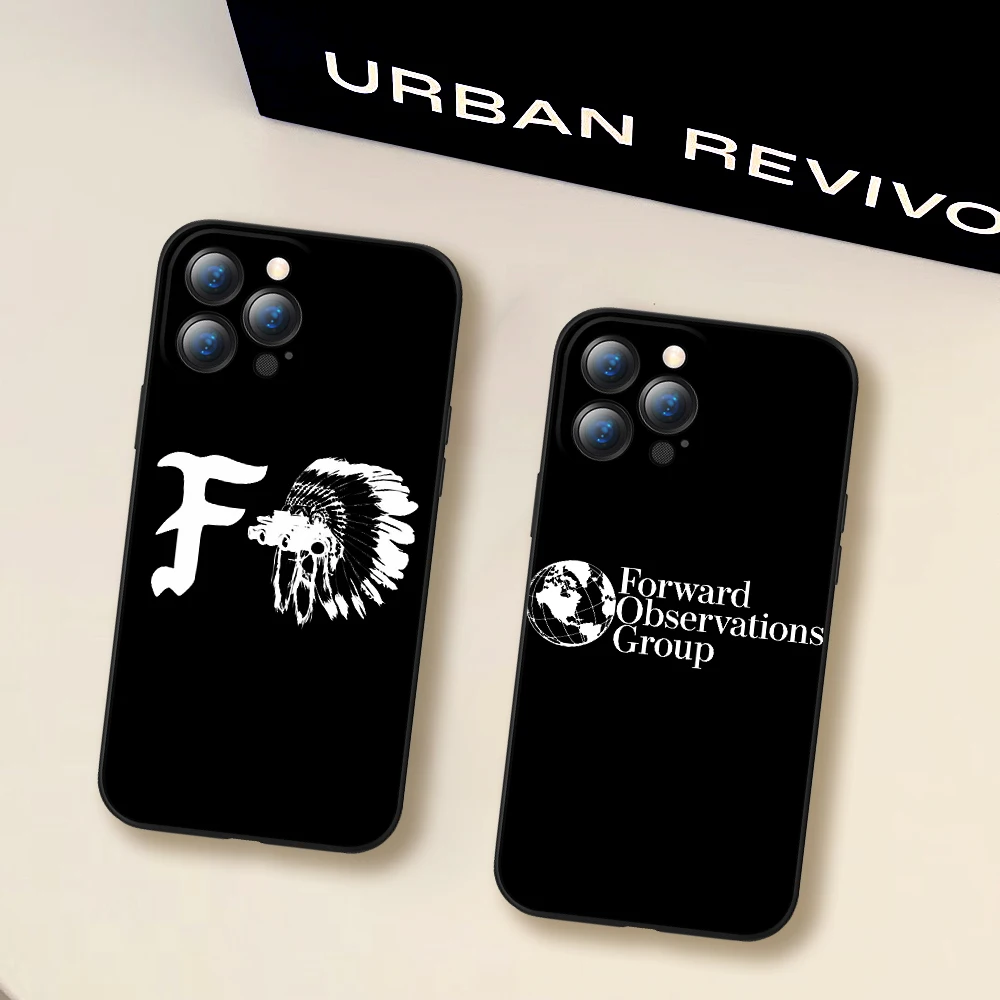 For IPhone 15 Forward Observations Group Phone Case for IPhone 15 14 13 12 Pro XR XS MAX 15 Plus 14 Pro Iphone Black Covers