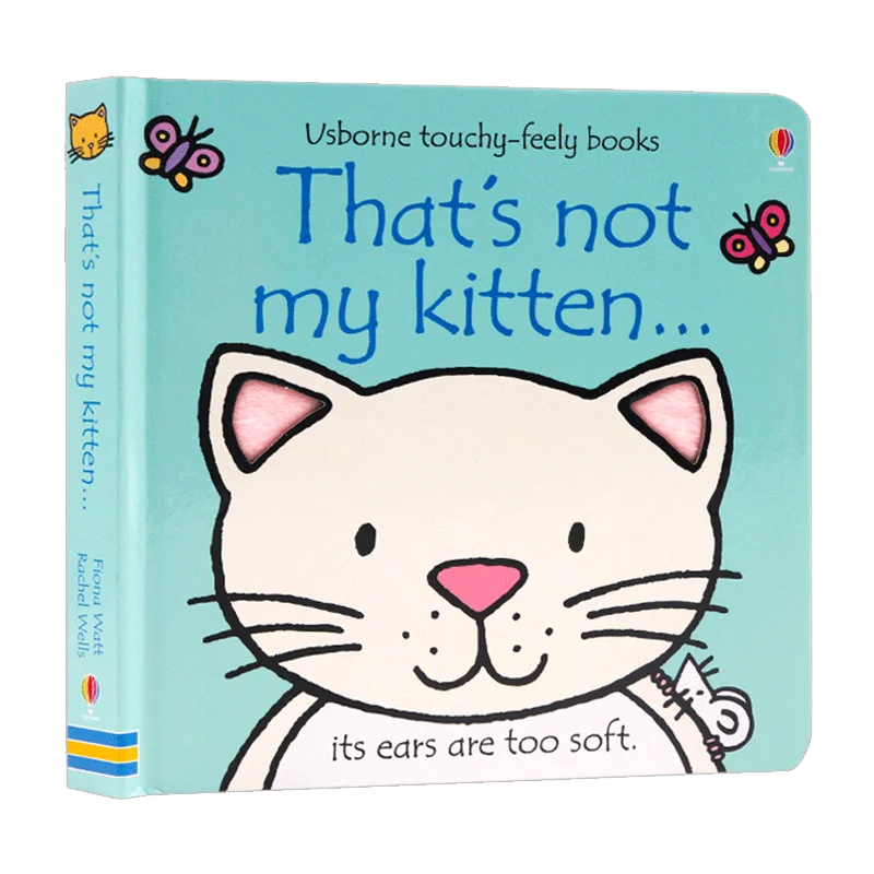 

That's Not My Kitten, Usborne, Baby Children's books aged 1 2 3, English picture book, 9780746071489