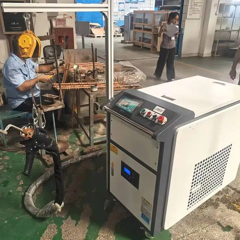 

Machine Built In Water Chiller PLC Control Handle Induction Brazing
