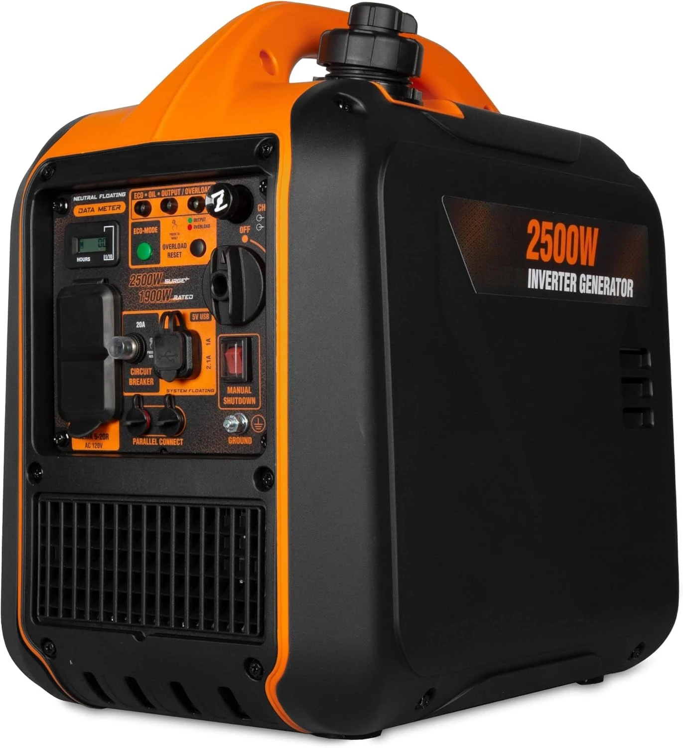 

500-Watt Inverter Generator, Quiet, Portable, and Lightweight with Fuel Shut Off (56250i)