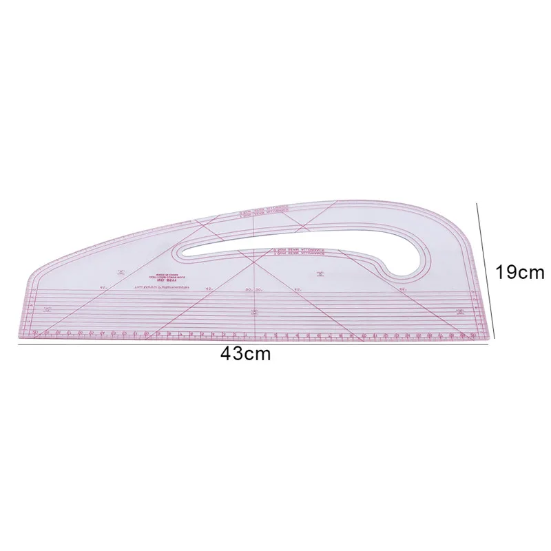 Practical Pattern Maker Fashion Designing Ruler Multi Purpose Garment Making Marking Curve Sewing Patchwork Tools