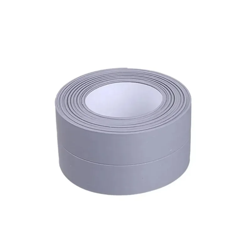 Waterproof Bathroom Kitchen Accessory - Self Adhesive Caulk Strip Sealant Tape for Shower Bath Side Wall Edges Anti-Mold Sink Ed