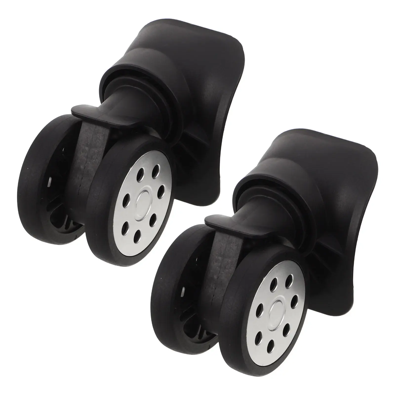Universal Swivel Caster Wheel Furniture Parts Premium Heavy Duty Rotatable Replacement for Office Chairs Smooth Rolling view 3