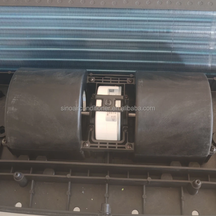 سقف كهربائي مثبت على التيار المتناوب 12 فولت RV على السطح العربة 12 فولت تكييف الهواء 24 فولت شاحنة وقوف السيارات مكيف الهواء #4