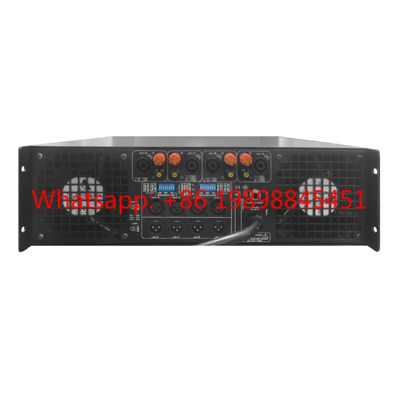 Channel Channel Audio Power Amplifier Watt 4 signal Booster Multi Professional Music 5000