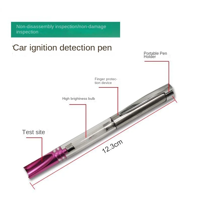 Pióro testowe zapłonu samochodowego Detektor linii wysokiego napięcia Specjalne narzędzie do pomiaru linii cylindrów samochodowych