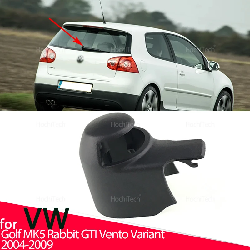 For Volkswagen VW Golf MK5 Rabbit GTI Vento Variant 2004-09 6Q6955435B Windshield Windscreen Rear Wiper Washer Arm Cover Cap Nut